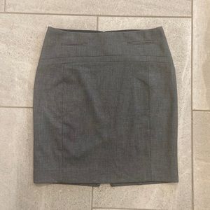 Express Grey Pencil Skirt, Sz 2